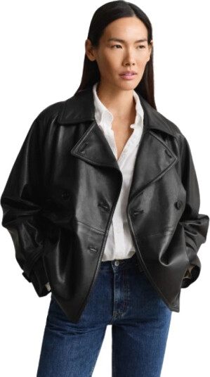 Gant Dame Jakker Svart M,