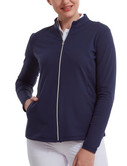 FootJoy Full-Zip Midlayer - Navy - S FootJoy Full-Zip Midlayer - Navy - S