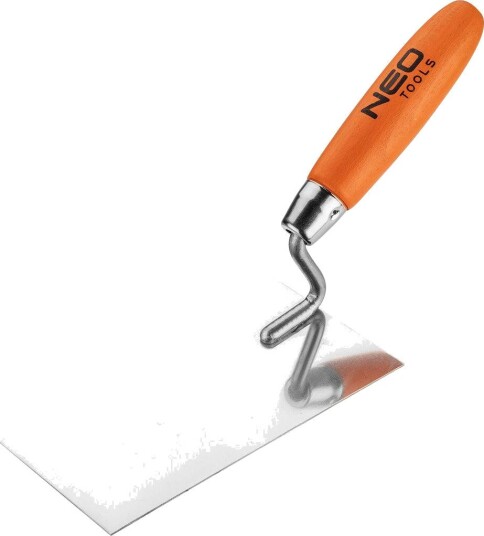 NEO Tools Stukksparkel 50-142 Trapesformet 160 mm, Rustfritt Stål, Trehåndtak