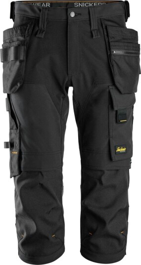 Snickers Workwear Piratbukse 6178 Svart Str. 64