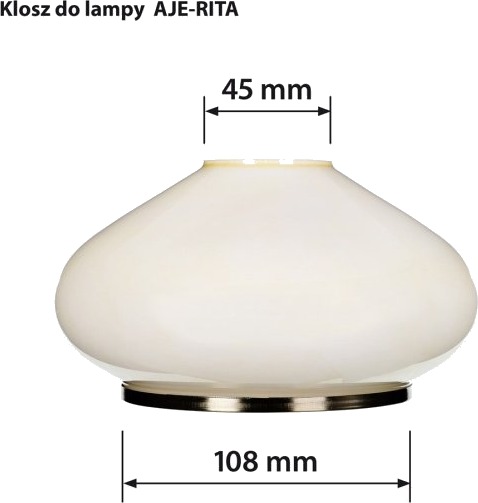 Activejet 5901443116646 Lampeskjerm Ecru Farge Glass Lampa Rita Soverom Spise Rom Hjemme Kontor Stue Kontor 150 Mm Activejet 5901443116646 Lampeskjerm Ecru Farge Glass Lampa Rita Soverom Spise Rom Hjemme Kontor Stue Kontor 150 Mm