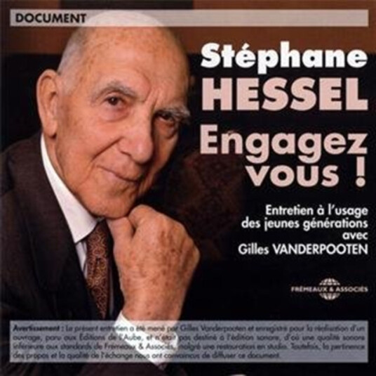 Stéphane Hessel Engagez Vous! CD
