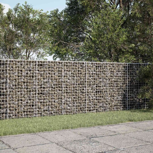 vidaXL Gabion med 3,5 mm Tråd og 5x5 cm Nett 300x100x100 cm