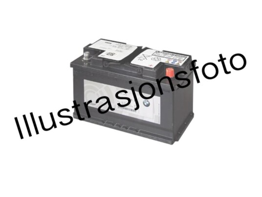 BMW Originaldeler Batteri 92AH AGM  Original 61216806755