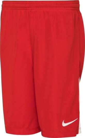Nike Shorts League Knit II Dri FIT   Rød/Hvit Barn størrelse Medium