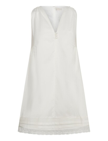 Faithfull The Brand Dion Mini Dress White M Faithfull The Brand Dion Mini Dress White M