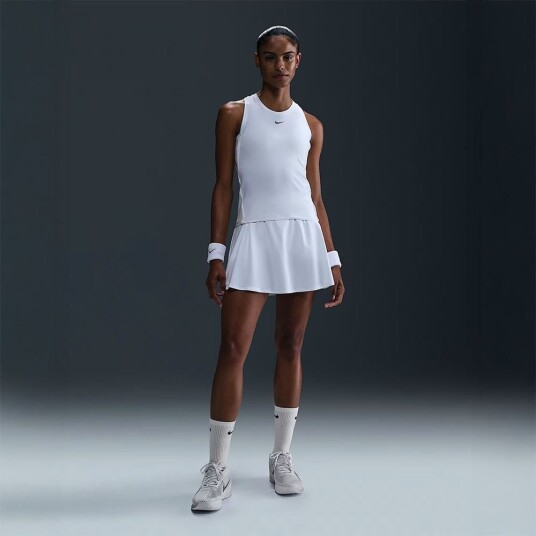 Nike W Nk Df Vctry Tank White/Black XS