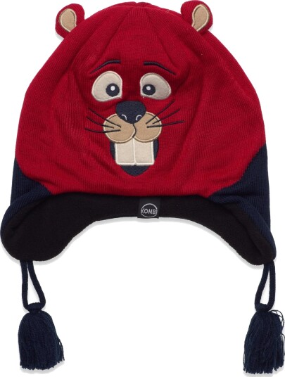 Kombi Animal Fam Chi Hat Red 47 52
