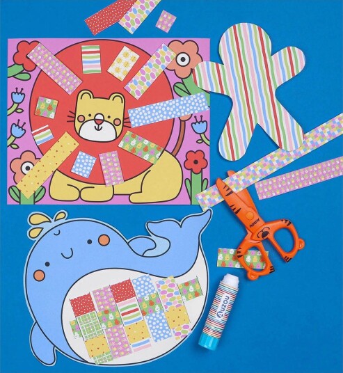 Auzou Artist Kit Cutting And Creating Animals Multi/patterned ONE SIZE