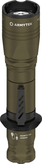 Armytek Lommelykt Dobermann Pro Magnet Usb, Oliven
