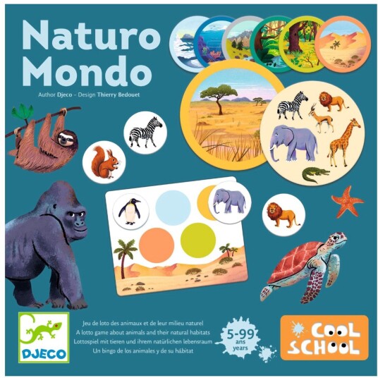 Djeco Spill Naturo Mondo Djeco Spill Naturo Mondo
