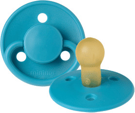 Mininor Latexsmokk 0 mnd., Opalsjø - 2 stk.