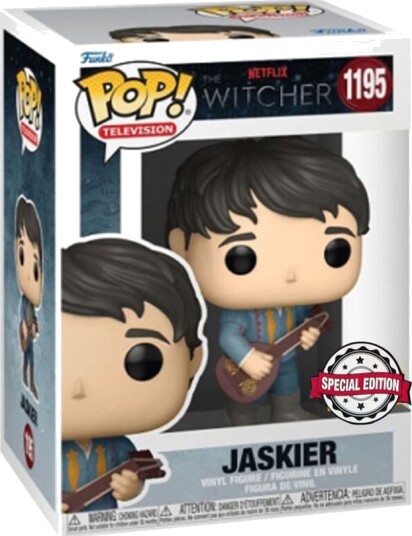 FUNKO! POP EXCLUSIVE WITCHER JASKIER GREEN OUTFIT