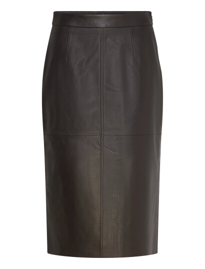 Rosemunde Rwfelino Leather Calf Skirt Brown 42