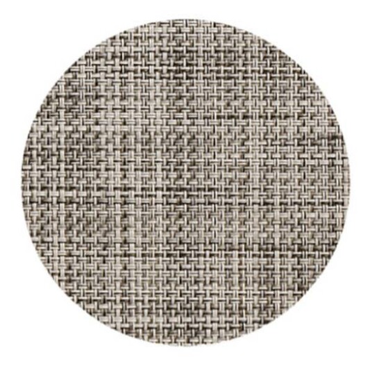 CHILEWICH Mini Basketweave Glassunderlag 4pk 10cm GRAVEL