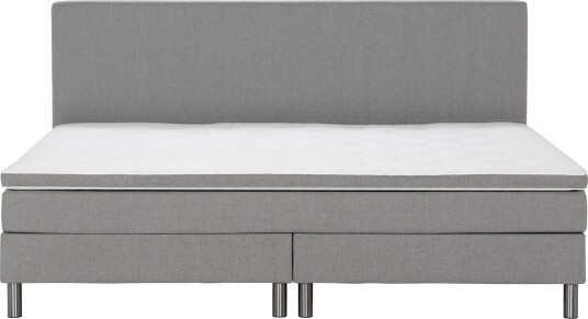 Ella Familieseng Sengepakke 240x210 cm +Flere valg Lysegrå
