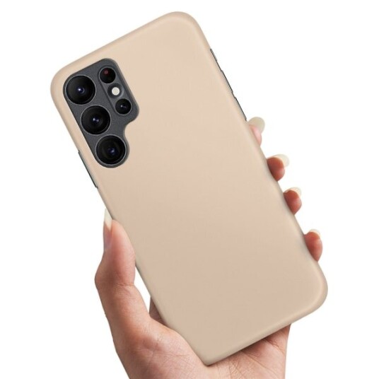 Samsung Galaxy S24 Ultra - Deksel/Mobildeksel Beige
