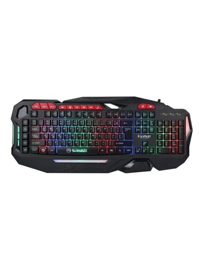 Marvo Nordic Black Tastatur Rd