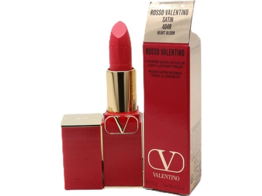 Valentino Valentino Rosso Satin Finish Cream Lipstick 404R Refillable 3.5 G 