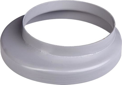 Plastmo spesialkumkrage Ø90x110mm, grå