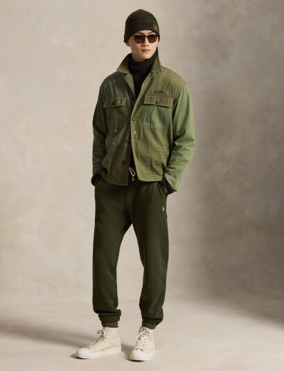 Polo Ralph Lauren The Rl Fleece Sweatpant Khaki green S