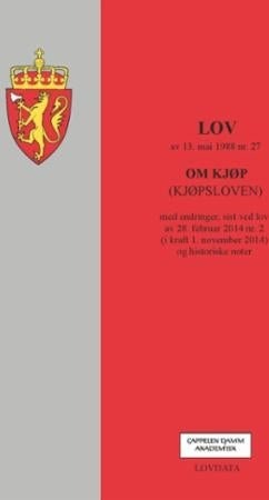 Lov om kjøp (kjøpsloven) av 13. mai 1988 nr. 27