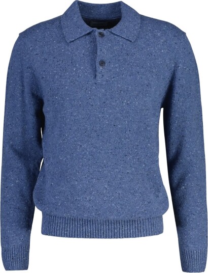 Gant Wool Blend Neps Polo BLUE HORIZON 3XL Gant Wool Blend Neps Polo BLUE HORIZON 3XL
