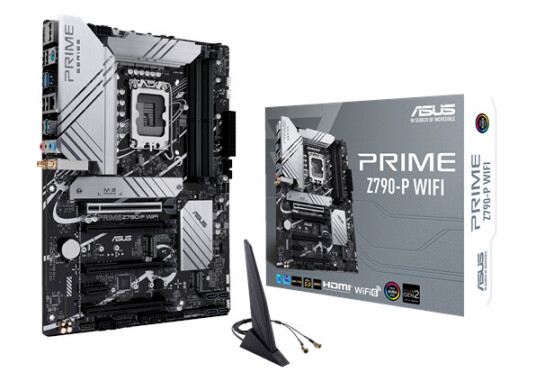 ASUS Prime Z790-P ATX Hovedkort med Wi-Fi 6, DDR5 og LGA 1700