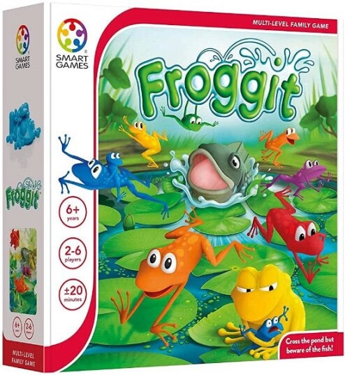 SmartGames Froggit Barnespill for 2-6 Spillere - Anbefalt Alder 6+
