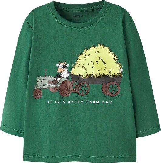 Name It Nmmlauge Ls Nreg Top Box Green 92