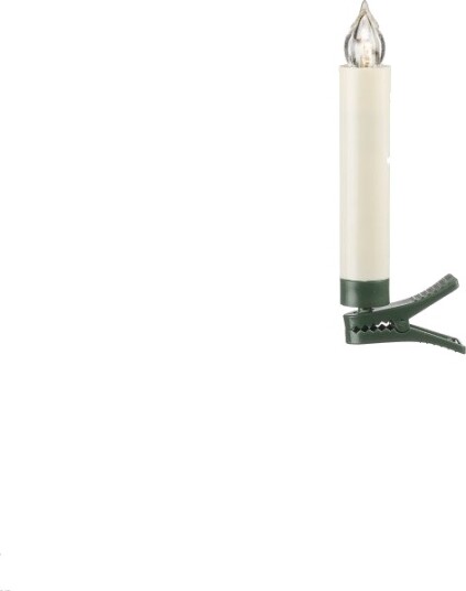 Konstsmide juletrelys, 10 stk, 10,8 cm, startpakke