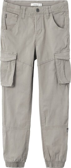 Name It Ryan cargobukser til barn elephant skin
