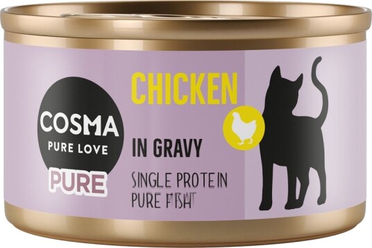 Cosma Våtfôr Pure Kylling 24 X 80 G