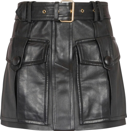 Balmain Dame Skjørt Svart S, Balmain Dame Skjørt Svart S,