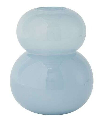 Lasi Vase Liten Blå