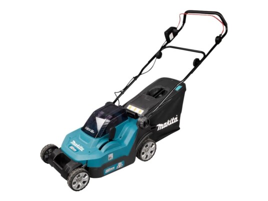 Makita DLM382PM2 Gressklipper trådløs 18 V 4 Ah 2 batterier 3700 rpm 38 cm 16.9 kg Makita DLM382PM2 Gressklipper trådløs 18 V 4 Ah 2 batterier 3700 rpm 38 cm 16.9 kg