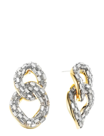 By Jolima Sparkle Crystal Earring Gold ONE SIZE By Jolima Sparkle Crystal Earring Gold ONE SIZE