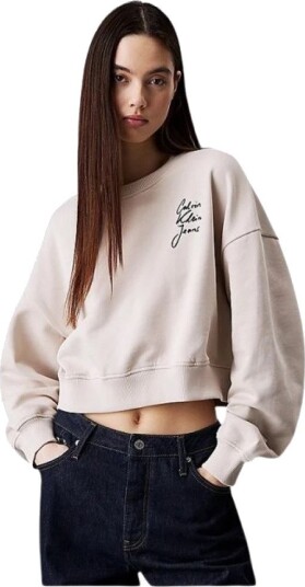 Calvin Klein Dame Gensere & Hettegensere Beige M,