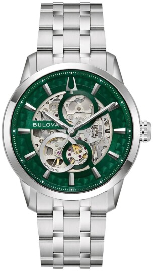 Bulova Herreklokke 96A329 Sutton Grønn/Stål Ø40 mm Bulova Herreklokke 96A329 Sutton Grønn/Stål Ø40 mm