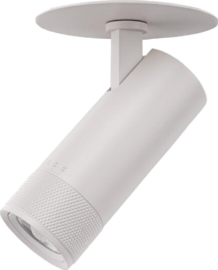 Ezra Zoom Recessed takspot 8W 2700 Kelvin 20 60 grader lysspredning Dimbar Hvit