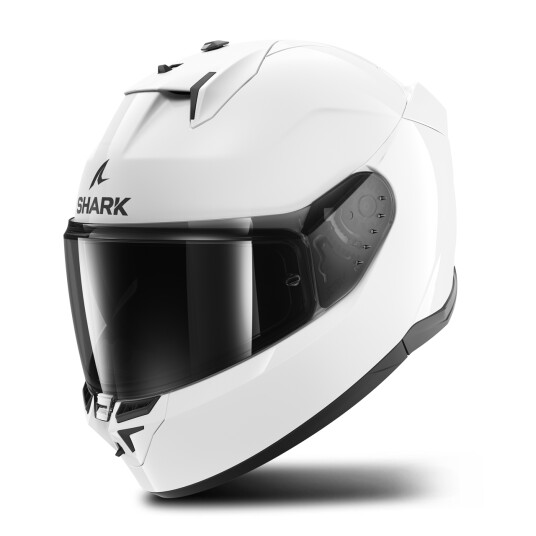 Shark Helhjelm D-Skwal 3 Blank Hvit-Azur