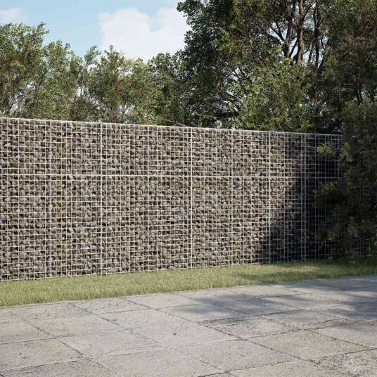 vidaXL Gabion med 5 mm Tråd og 5x5 cm Maske 300x30x150 cm