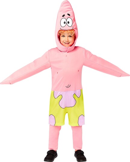 Svampebob Firkant Patrick Barn Kostyme - X-Large