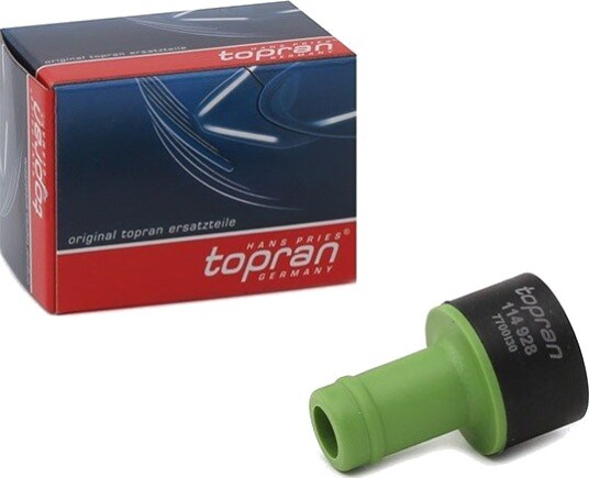 Ventil, luftstyring-sugeluft TOPRAN 114 928