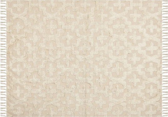 Itangar Bomullsteppe 160x230 cm - Beige