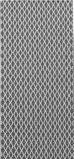 Plastmatter Horredsmattan Eye sort Størrelse: 70 x 150 cm Plastmatter Horredsmattan Eye sort Størrelse: 70 x 150 cm