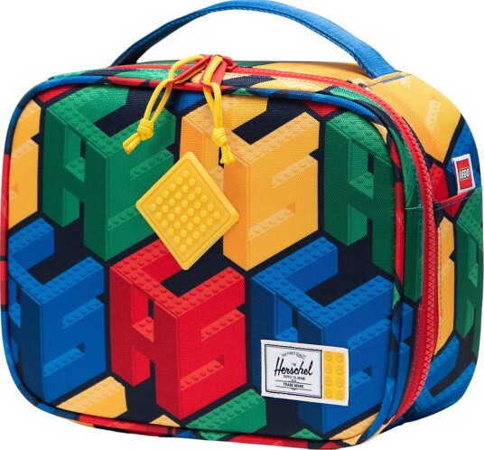 Lego Pop Quiz-Matboks Little Herschel Flerfarget Monogram