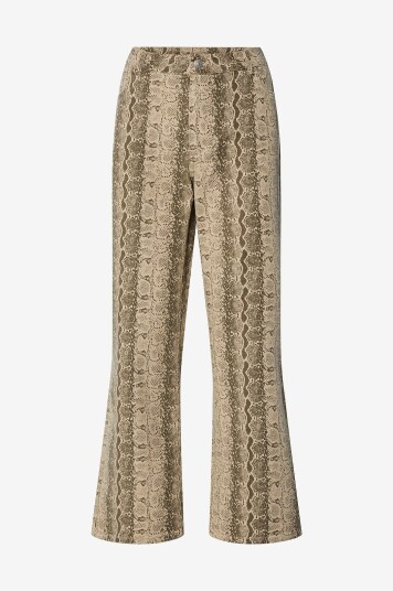 pieces   Jeans pcSalume MW Cropped   Grå