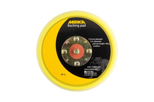 Mirka Støtteskive 125 Mm 5/16 Grip Medium Mirka Støtteskive 125 Mm 5/16 Grip Medium