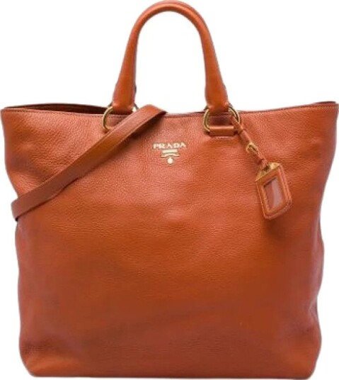 Prada Vintage Dame Pre owned Oransje ONE SIZE,